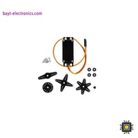 محرك سيرفو MG996R – دوران 180 درجة – عزم 13 كجم/سم...