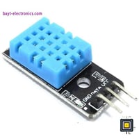 حساس حرارة ورطوبة رقمي – DHT11