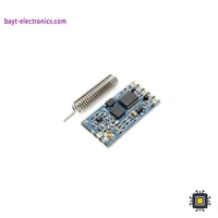 وحدة اتصال لاسلكي HC-12 بتردد 433MHz – واجهة تسلسل...