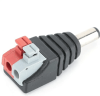 موصل – DC Jack منفذ طاقة ذكر | SCREWLESS