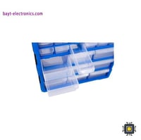 صندوق تخزين بلاستيكي للمكونات الإلكترونية والبراغي...