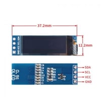 شاشة OLED ذكية 0.91 بوصة - I2C