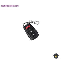 ريموت لاسلكي 315MHz بتشفير ABCD – زر D باللون الأح...