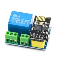 ريليه WiFi ESP8266 ESP-01S بجهد 5 فولت – تحكم لاسل...