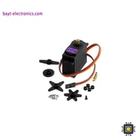 محرك سيرفو MG996R – دوران 360 درجة – عزم 13 كجم/سم...