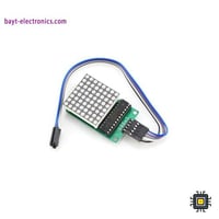 وحدة مصفوفة ليد LED مع متحكم MAX7219