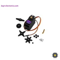 محرك سيرفو MG996R – دوران 360 درجة – عزم 13 كجم/سم...