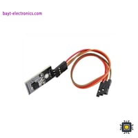 حساس الحرارة LM35D – حساس تناظري مع كابل