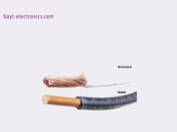 حزمة أسلاك صلبة 10 سم – 10 قطع (SOLID Wires)