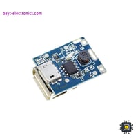 وحدة شحن بطاريات ليثيوم مع حماية ورفع جهد – 5V USB...