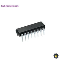 محول BCD إلى شاشة 7-سيجمنت - شريحة SN74LS47N