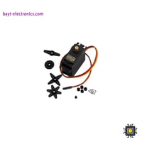 محرك سيرفو MG996R – دوران 180 درجة – عزم 13 كجم/سم...