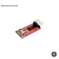 وحدة تحويل USB إلى TTL – FT232RL مع منفذ Mini USB