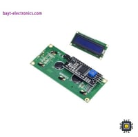 شاشة LCD1602 IIC/I2C بإضاءة خلفية زرقاء – 16-2 LCD