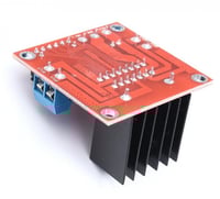 وحدة تحكم المحركات L298N - ثنائية القناة