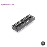 قاعدة شريحة 28 رجل - 28-Pin IC Socket