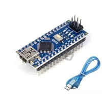 أردوينو نانو مع منافذ مثبتة وكابل USB - Arduino Na...