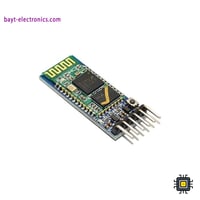 وحدة بلوتوث HC-05 – 6Pin مع زر – وضع Master & Slav...