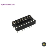 قاعدة شريحة 16 رجل - موصل IC SOCKET 16-Pin