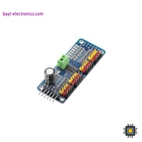 وحدة تحكم 16 قناة PWM/سيرفو – 12 بت عبر واجهة I2C...