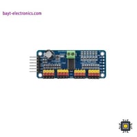 وحدة تحكم 16 قناة PWM/سيرفو – 12 بت عبر واجهة I2C...