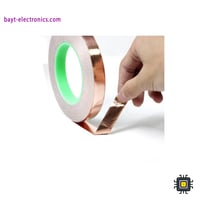 شريط نحاسي لاصق مزدوج التوصيل – مقاوم للحرارة العا...