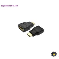 محول HDMI أنثى إلى Mini HDMI ذكر – محول صوت وصورة...