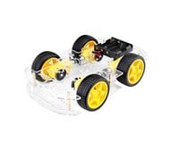 هيكل روبوت ذكي بأربع عجلات – طابقين مطور