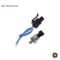 حساس ضغط زيت/هواء / ماء 100PSI – 5V – ستانلس ستيل