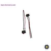 مفتاح روكر SPST مع أسلاك توصيل – Rocker Switch ON/...