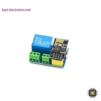 ريليه WiFi ESP8266 ESP-01S بجهد 5 فولت – تحكم لاسل...