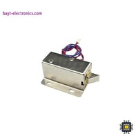 قفل كهربائي للدواليب والأبواب – 12V DC (Solenoid L...