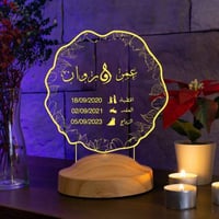 أبجورة يوم المنى - ابجورة مضيئة مناسبة كهدية في يو...