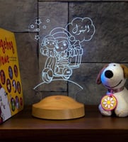 أبجورة البتول - أباجورة مضيئة مناسبة كهدية للبنات