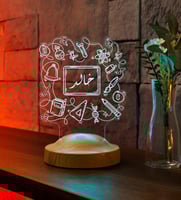 أبجورة مجتهد - أبجورة مضيئة مناسبة كهدية للأطفال