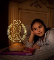 أبجورة صفاء - أبجورة مضيئة مناسبة كهدية للبنات