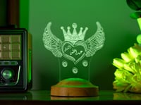 أباجورة تاج - أبجورة مضيئة مناسبة كهدية للأولاد