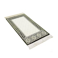 سجادة الحجاز التراثية أبيض