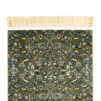 سجادة الروضة الشريفة سادة اخضر