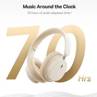 بيسوس - باوي D05 سماعة بلوتوث لاسلكية - ابيض