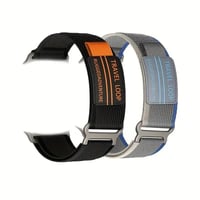 سوار لساعة ابل مقاس 49/45/44/42 مم - اسود