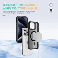 كفر ماج سيف مع استاند ايفون 15 برو ماكس مع حامي عد...