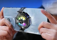 مروحة تبريد للجوال لون اسود-P60