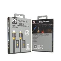 كيبل 3 في 1 موج ماكس تايب سي تايب سي