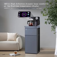 طاولة تحضير القهوه والشاي مع موزع مياه بارد وساخن