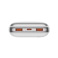 بيسوس - شاحن متنقل بيسوس ابيض 20,000 ملي امبير بقو...