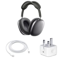 بكج المحترفين سماعة ايربودز ماكس وسلك وشاحن ايفون