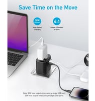 رأس شاحن انكر 312 - متعدد النوافذ