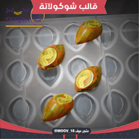 قالب شوكولاتة إيكريلك 24 فتحة .