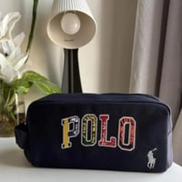 شنطة يد بمسكة من رالف لورن بولو اصلية